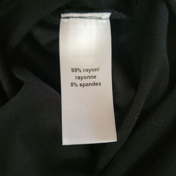 Maurice's Black V-neck A-line Flutter Sleeve Dress - Picture 11 of 15